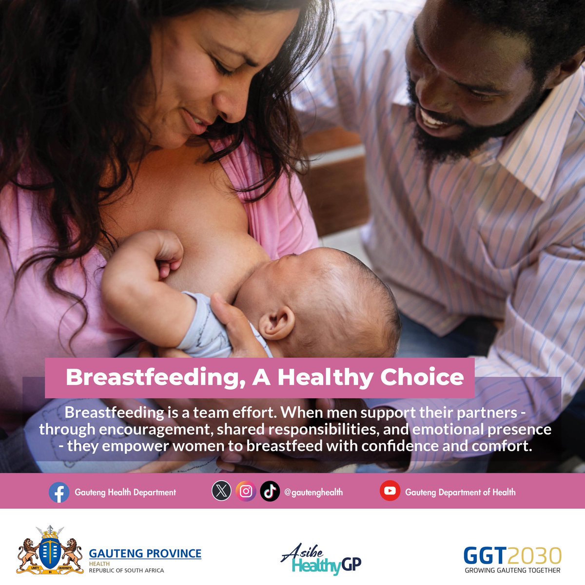 My broer, support iMama to breastfeed like a queen - no stress, no shame, just love and support. Because when that baby grows up strong, healthy, and clever like you (or even better 😎), you’ll be the proudest DAD on the block! #BreastfeedingMoms #BreastfeedingAwareness