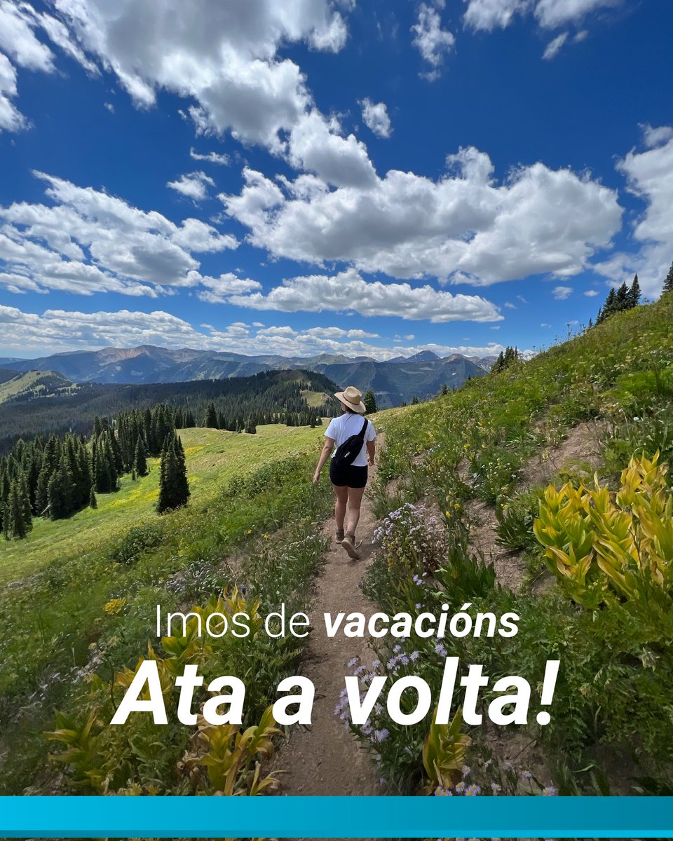 🌞 Vámonos de vacacións do 4 ao 19 de agosto!

🔋 É hora de recargar as pilas e volver con máis forza para dar o mellor de nós. Desexámosvos a todos un verán cheo de momentos especiais, orgullosos/as do traballo ben feito.

🏖️ Aproveitade!

#eeiuvigo #venaindustriais #MáisUvigo