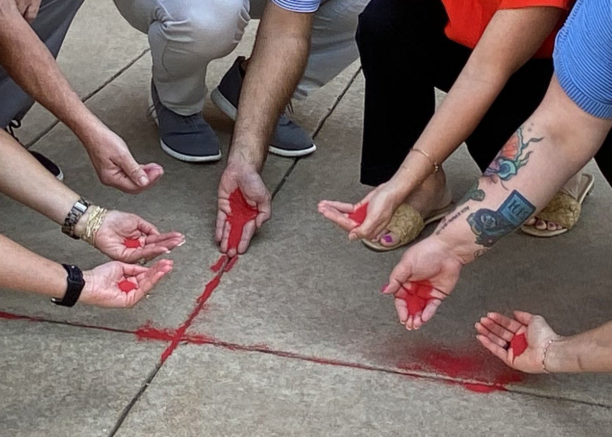 JaxTNChamber's tweet image. Yesterday, our staff participated in the #RedSandProject in support of Scarlet Rope Project for awareness to end human trafficking. Did you participate in this annual event?