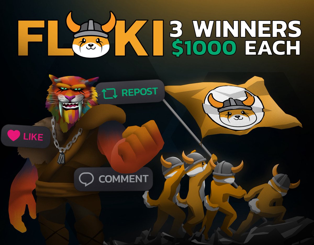 $FLOKI locked in and BUILDING❕

Born from chaos &amp; rebuilt by a movement.

Now one of the most iconic BRANDS in CRYPTO, with ETP in final review.

Repost, like, and comment what you LOVE about <a href="/FLOKI/">FLOKI</a> for a chance to win $1000 💵

THREE winners will be randomly chosen in 69hours❕