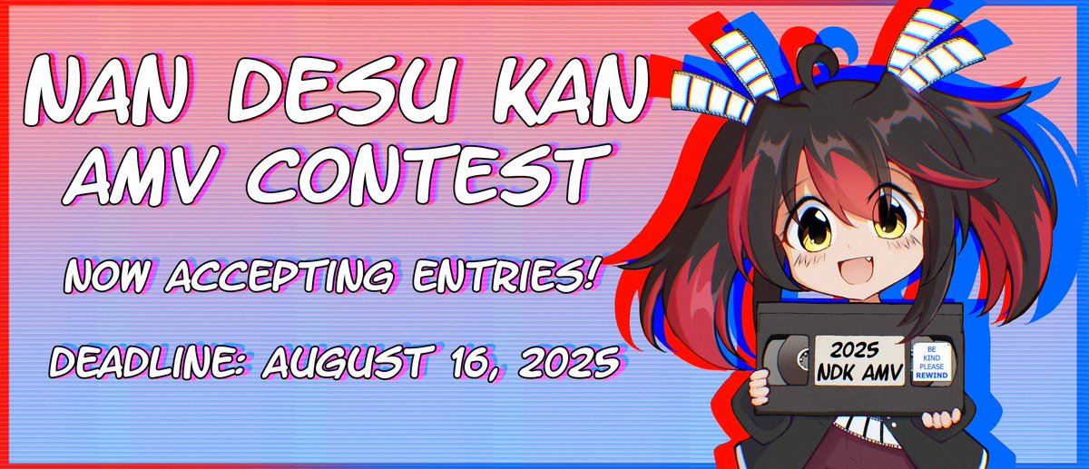 We are officially 16 DAYS away from the contest deadline! Yes, DAYS!

nandesukan.org/ndk-mainstage/…

If you've been waiting, now is the time. And if you're still working, may KevinCaldwell be with you.