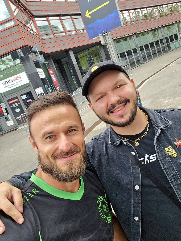 Met my brother, my friend