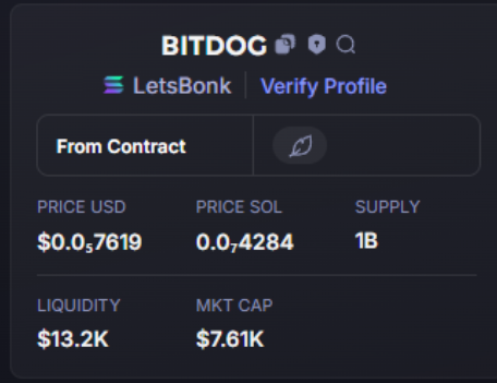 DavitaDuar60422's tweet photo. ๐37X Secured โ $BITDOG #BITDOG
โ
Entry : 7K
๐ฉ Exit : 263K
โญ๏ธ Early call dropped privately
๐ Alpha like this doesnโt go public.
ใฐ๏ธ New plays launching daily inside.
โ๏ธ Join the call room: https://t.co/3Gg9HTGnXz https://t.co/BE8dmDESVm