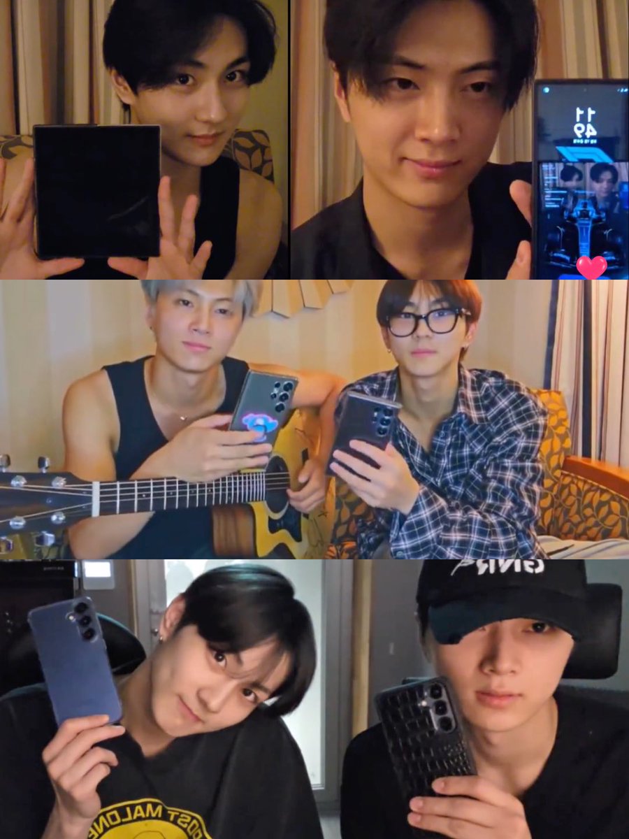 MORE MATCHY CELLPHONES TO COME #jaywon #야옹즈