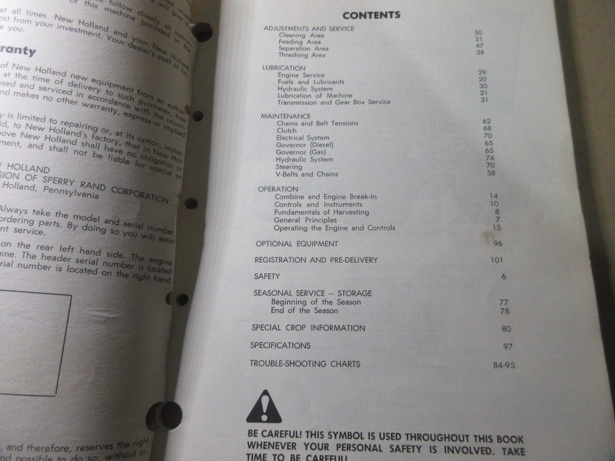 Rustic Relics (@rusticrelics04) on Twitter photo Check out SPERRY NEW HOLLAND 995 COMBINE OPERATOR'S MANUAL ebay.us/m/IUQ2wL #eBay via <a href="/eBay/">eBay</a> #tractors #farmer #farming #NewHolland #combine #Harvest #farmland #manual #servicemanual #maintenance #agriculuture #agribusiness #agri #rancher #homestead Check out SPERRY NEW HOLLAND 995 COMBINE OPERATOR'S MANUAL ebay.us/m/IUQ2wL #eBay via <a href="/eBay/">eBay</a> #tractors #farmer #farming #NewHolland #combine #Harvest #farmland #manual #servicemanual #maintenance #agriculuture #agribusiness #agri #rancher #homestead