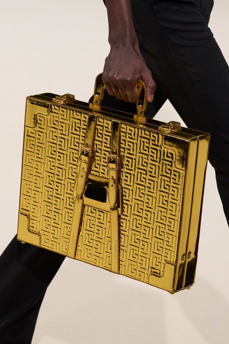 The BAGS of ✨Balmain✨ Fall/Winter 2024 Menswear.🪡