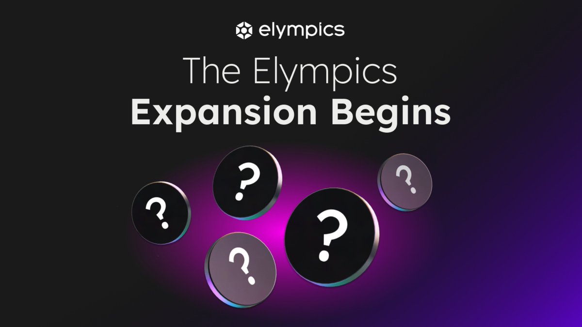 elympics_ai's tweet photo. Most projects go quiet after TGE. Elympics is doing the opposite.

The next few weeks are packed with five MAJOR announcements. New games, new chains, new ways $ELP comes into play.

...And a few surprises you won’t see coming. 👀

You’ll want to load up before it starts.
Slowly, then all at once.