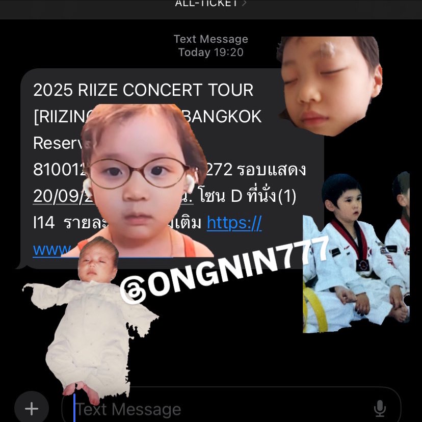 ONGNIN777's tweet image. ร้านกดให้เร็วมากก ได้โซนที่อยากได้เลยจ้า🙏🏻❣️❣️ ไว้จะมาใช้บริการอีก #reviewtinyticketss