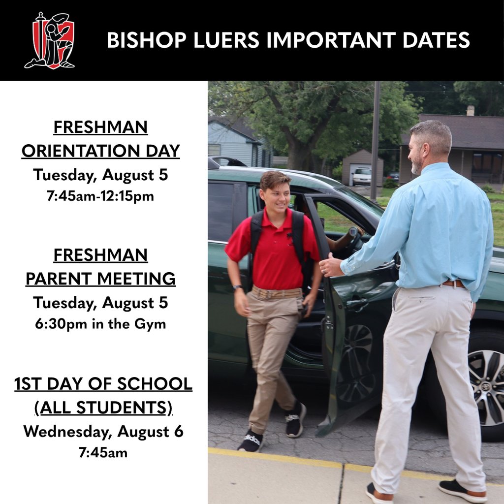 We are excited to welcome everyone back for a new school year! 

#LuersSpirit #FallSemester2025