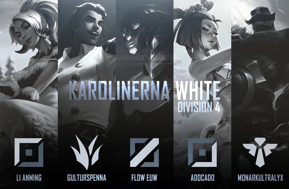 📢KAROLINERNA WHITE📢
<a href="/Onlineligan/">Svenska Onlineligan</a> div 4