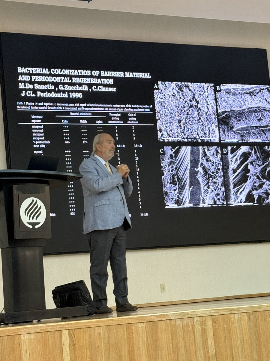 PerioMX's tweet image. La exposición de las membranas en regeneración periodontal llegan a ser la complicaciones más estudiadas en regeneración periodontal #massimodesanctis
