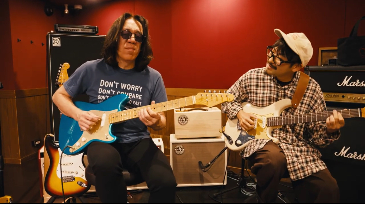 KYOTO - Toshiki Soejima × Tomo Fujita (Neo-Soul Guitar)
youtu.be/cJQqZ5OZ0WQ

ボクの方もアップさせて頂きました
<a href="/toshiki_soejima/">ソエジマトシキ / Toshiki Soejima</a> とデユオです！
ボクの曲、KYOTOを

<a href="/Toshiki_S/">Toshiki Shibata</a> 撮影 by Toshikiさん
<a href="/String_Driver/">String Driver</a> 炭窯さん
<a href="/blue_guitars/">𝗕𝗹𝘂𝗲 𝗚𝘂𝗶𝘁𝗮𝗿𝘀</a> <a href="/hiroyamada_jp/">Hiro YAMADA | Blue Guitars, stilblu, NAGI GUITARS</a> 山田さん
<a href="/PICKBOY1967/">PICKBOY 【公式】</a>