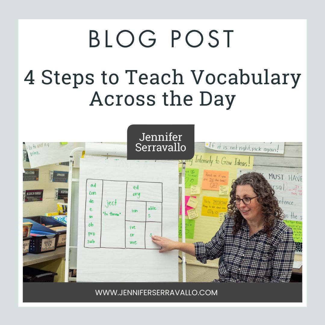 JSerravallo's tweet photo. Whether you're teaching a read-aloud, leading a science discussion, or supporting student writing, these steps will help you turn everyday moments into rich vocabulary learning. 

🔗https://t.co/dtUcOxkQCp https://t.co/3BTuU8KcY4