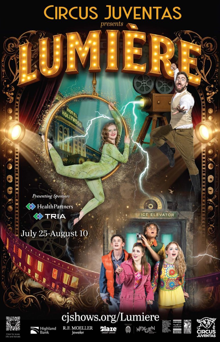 It’s not too late to get your tickets to Circus Juventas’ fabulous show, Lumière! A group of teens embark on a mysterious adventure, travel back in time, and experience a taste of the supernatural. The show runs now-August 10, grab your tickets today at cjshow.org/Lumiere