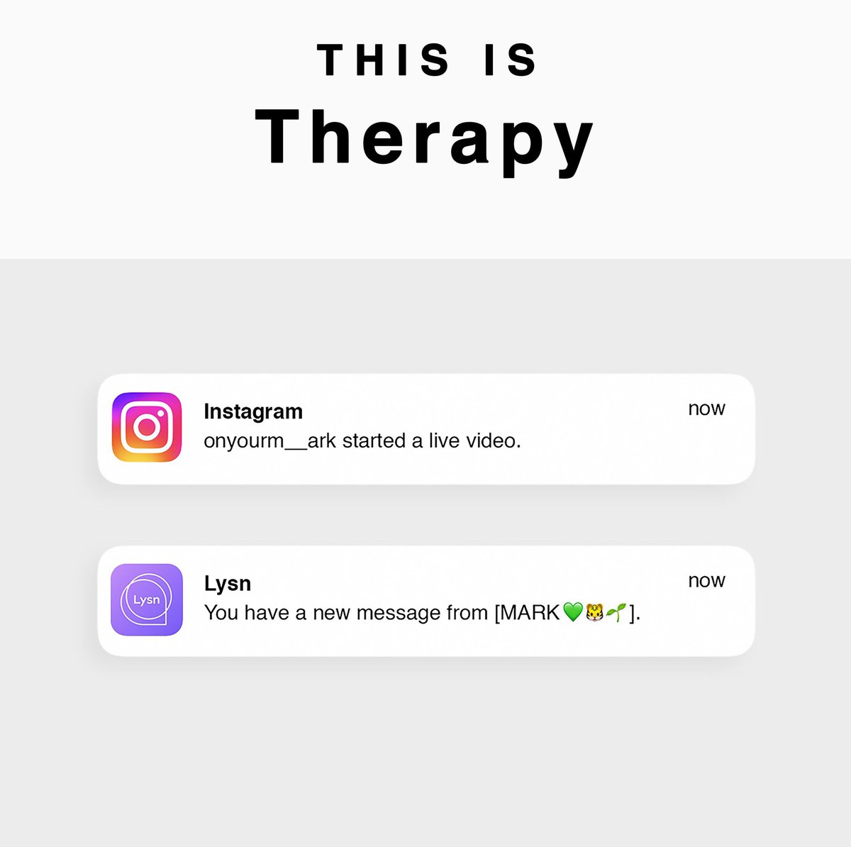 markfcore's tweet image. these hits different during mark day