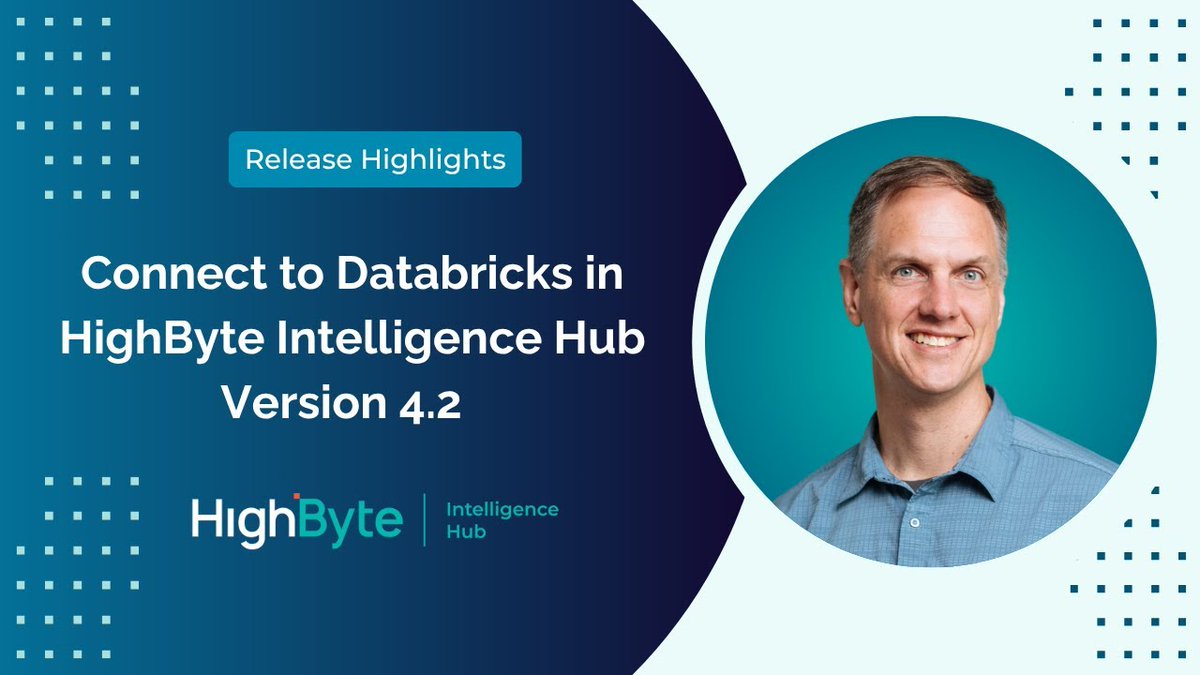 HighByte (@highbyteinc) on Twitter photo Q: How do you land ready-to-use industrial data in <a href="/databricks/">Databricks</a>?
A: HighByte Intelligence Hub
π₯ See how in this 5-minute video demonstrating the new Databricks client connector available now in HighByte Intelligence Hub version 4.2. #DataOps π
bit.ly/40KRXMT Q: How do you land ready-to-use industrial data in <a href="/databricks/">Databricks</a>?
A: HighByte Intelligence Hub
π₯ See how in this 5-minute video demonstrating the new Databricks client connector available now in HighByte Intelligence Hub version 4.2. #DataOps π
bit.ly/40KRXMT