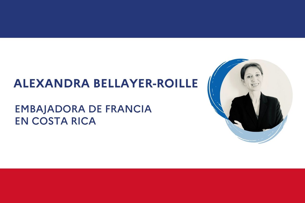 Mensaje de fin de misión de la Embajadora de Francia en Costa Rica, Alexandra Bellayer-Roille

➡️ Texto completo en: cr.ambafrance.org/Mensaje-de-fin…