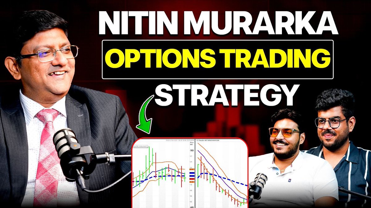 Manas Budhiraja (@tradingmonk_mb) on Twitter photo So tradingmonks is back with a new Amazing Podcast with <a href="/NitinNifty/">CA Nitin Murarka (Nifty Options trading)</a> Ji!
he will tell you all about
- How to read option data
- Plan for Trades with Precision
- Option buying Trading Location and Strategy
- Find the trend using Option data
youtu.be/_-F3XO1LUlU So tradingmonks is back with a new Amazing Podcast with <a href="/NitinNifty/">CA Nitin Murarka (Nifty Options trading)</a> Ji!
he will tell you all about
- How to read option data
- Plan for Trades with Precision
- Option buying Trading Location and Strategy
- Find the trend using Option data
youtu.be/_-F3XO1LUlU