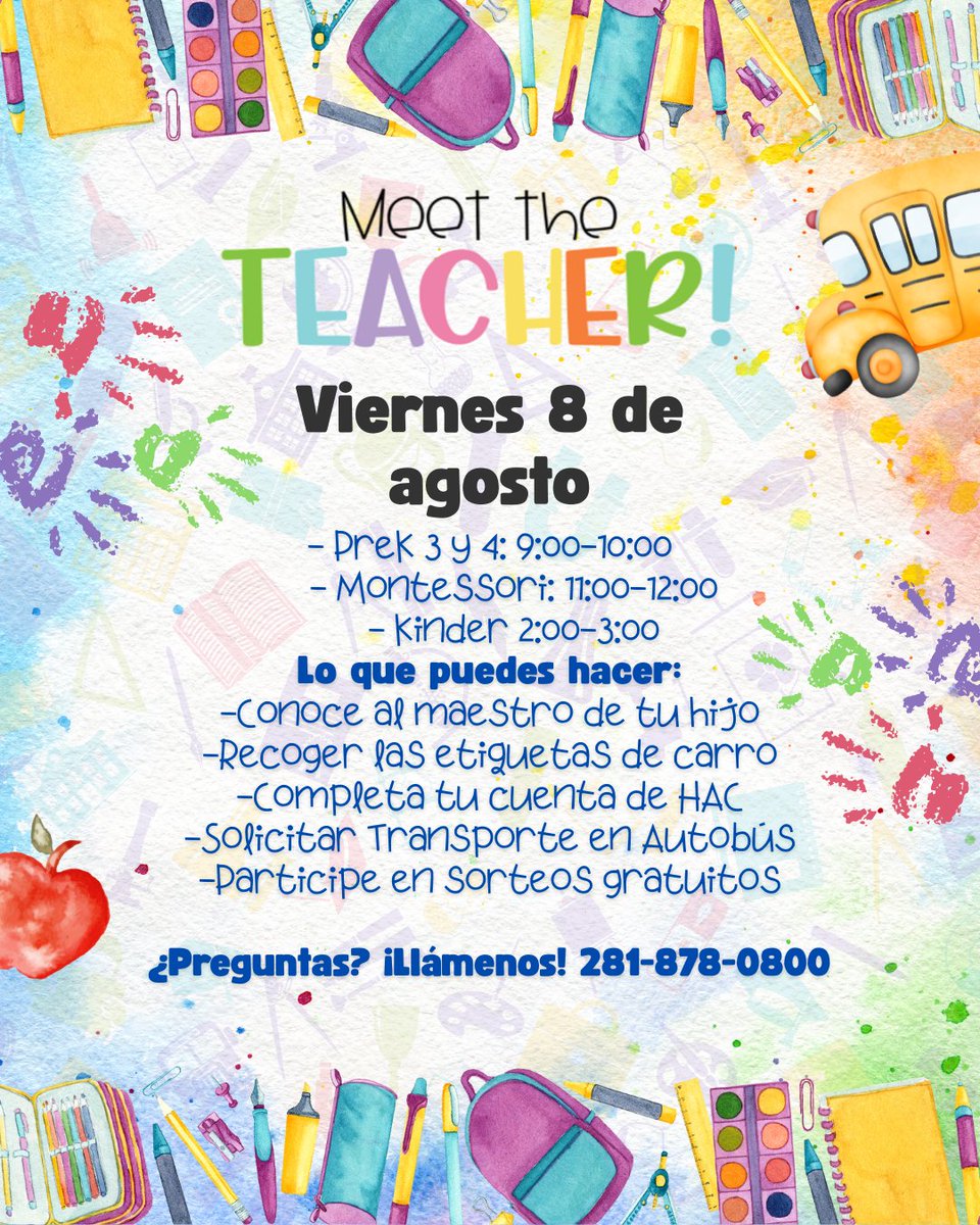 🌟✨ Rising Stars, exciting times are ahead! Join us for our Meet the Teacher Orientation and get ready to shine. 🎉📚 We can’t wait to see you! #RisingStars #MeetTheTeacher #BackToSchool #ExcitedForLearning