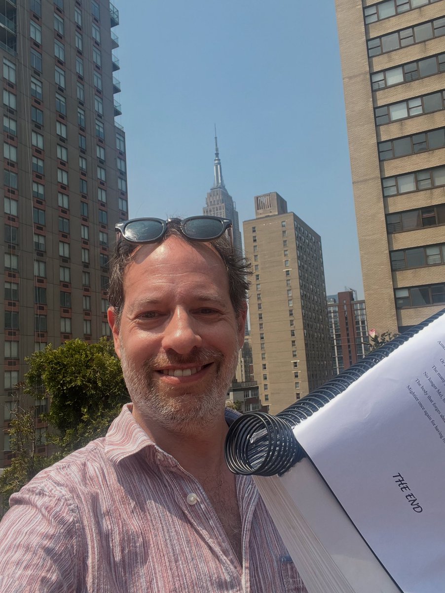 Finito on this 📕 I’ve been writing for the past year!

This is a wild one 🌪️