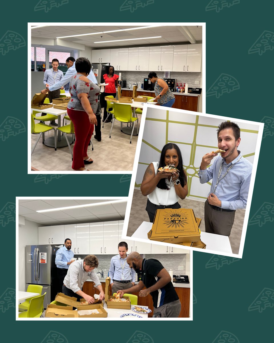 On Wednesday, we joined <a href="/dcbia/">DCBIA</a>'s Dine Out For A Cause with a pizza party at our HQ! Thanks to <a href="/eatyourpizza/">Pizzeria Paradiso</a>, a portion of every sale raised funds for Community Improvement Day, where building industry professionals will come together for community building in Anacostia Park.