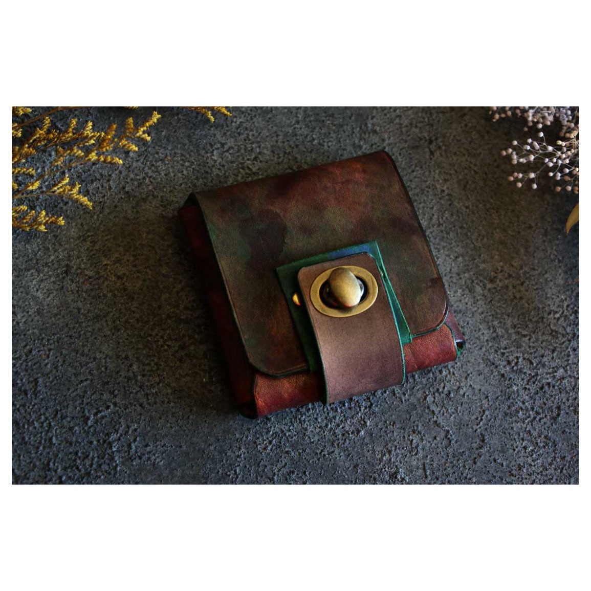 キングオブレザー 　イーブンウォレット　オールドキャニオンレザー キングオブレザー イーブンウォレット オールドキャニオンレザー