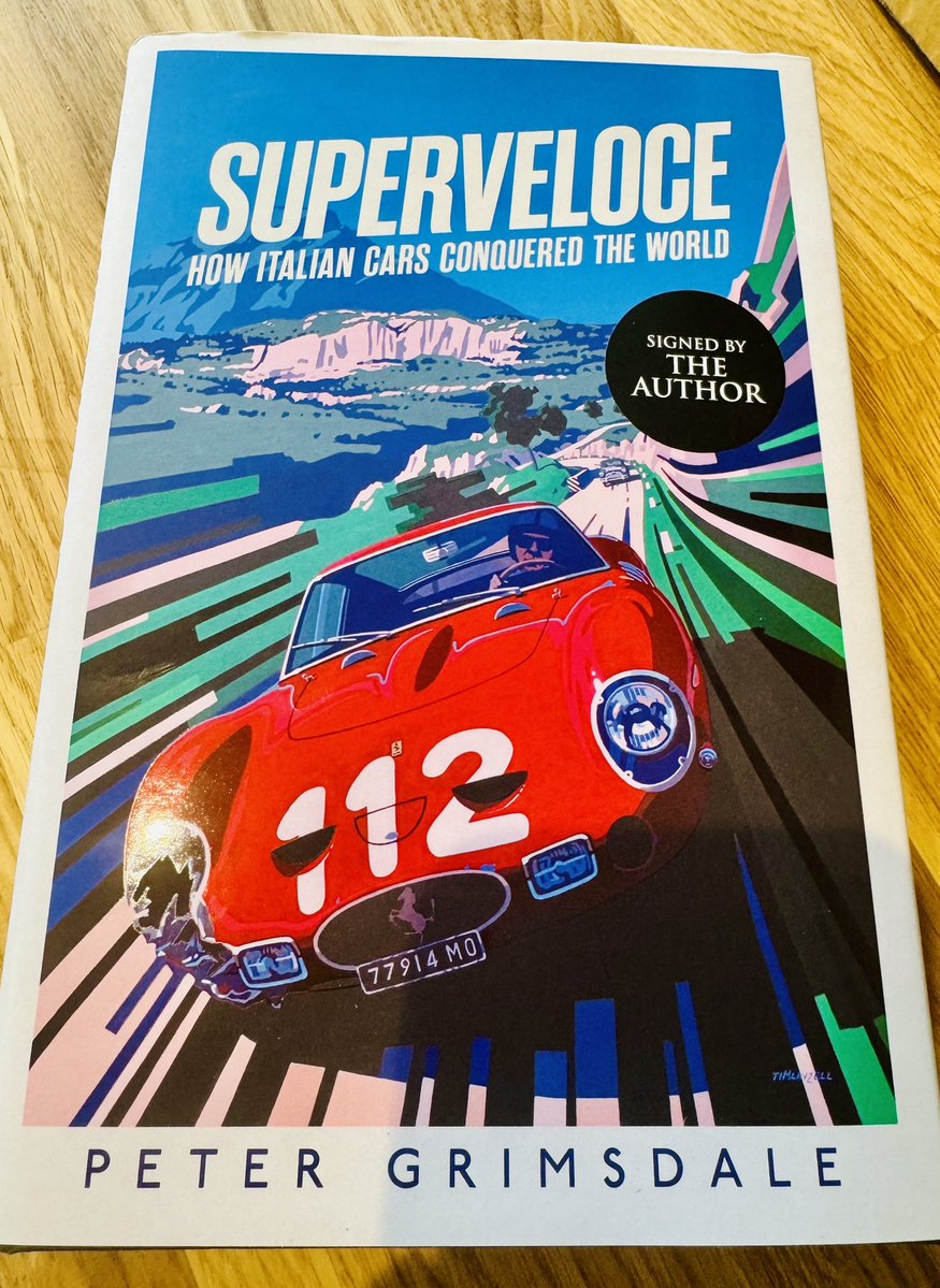 Fox Lane Books 🦊 (@foxlanebooks) on Twitter photo Just 2 #SIGNED copies left of SUPERVELOCE by <a href="/petergrimsdale/">Peter Grimsdale</a> 🇮🇹
Discover how Italy became the global heart of sports car innovation and flair. A must-read for car lovers 🏎️💨
📘 foxlanebooks.co.uk/product-page/s…
#Superveloce #CarHistory #Motoring #ItalianCars #SignedBooks Just 2 #SIGNED copies left of SUPERVELOCE by <a href="/petergrimsdale/">Peter Grimsdale</a> 🇮🇹
Discover how Italy became the global heart of sports car innovation and flair. A must-read for car lovers 🏎️💨
📘 foxlanebooks.co.uk/product-page/s…
#Superveloce #CarHistory #Motoring #ItalianCars #SignedBooks