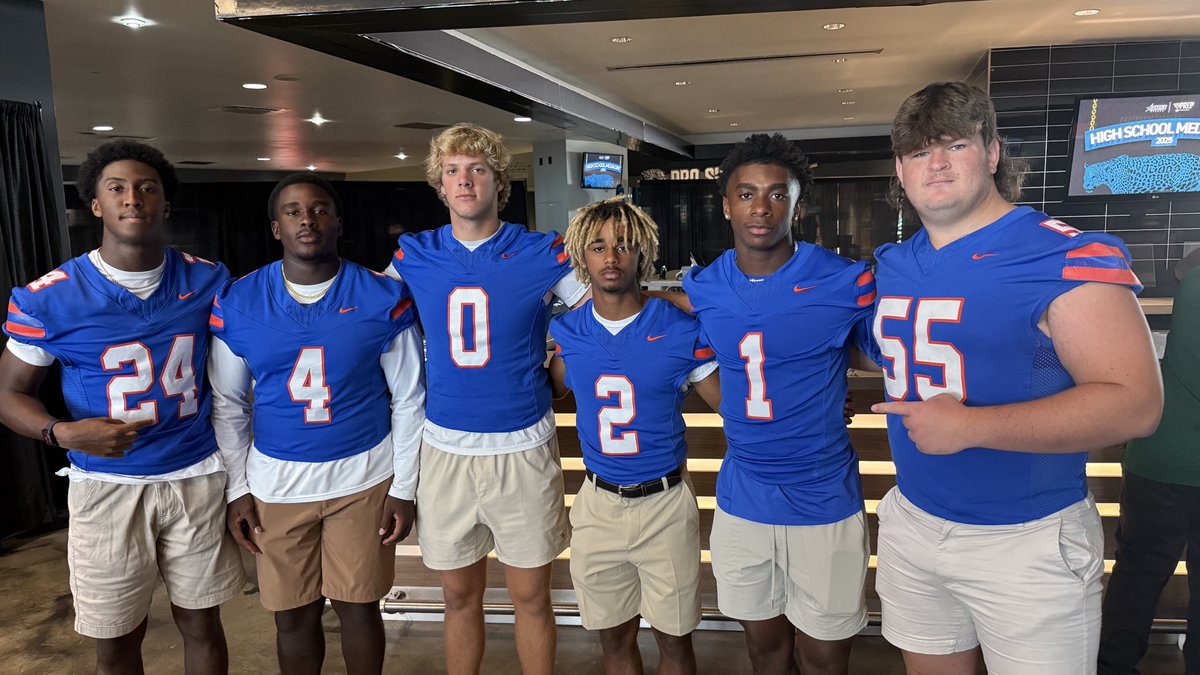 Justin Barney (@justinbarneytv) on Twitter photo From <a href="/Bolles_Football/">Bolles Football</a> at HSFB media day, Simeon Caldwell, Corbyn Fordham, Jaden Weatherly, Naeem Burroughs, Santana Starks and JJ Sparks. From <a href="/Bolles_Football/">Bolles Football</a> at HSFB media day, Simeon Caldwell, Corbyn Fordham, Jaden Weatherly, Naeem Burroughs, Santana Starks and JJ Sparks.