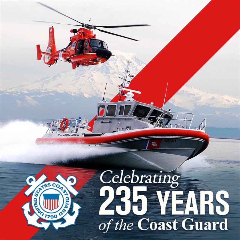 Department of Defense 🇺🇸 (@deptofdefense) on Twitter photo Happy 235th birthday to the <a href="/USCG/">U.S. Coast Guard</a>! Since 1790, they’ve safeguarded our waters, saved countless lives and defended our shores. #SemperParatus isn’t just a motto, it’s a legacy. Thank you for 235 years of unwavering service. Happy 235th birthday to the <a href="/USCG/">U.S. Coast Guard</a>! Since 1790, they’ve safeguarded our waters, saved countless lives and defended our shores. #SemperParatus isn’t just a motto, it’s a legacy. Thank you for 235 years of unwavering service.
