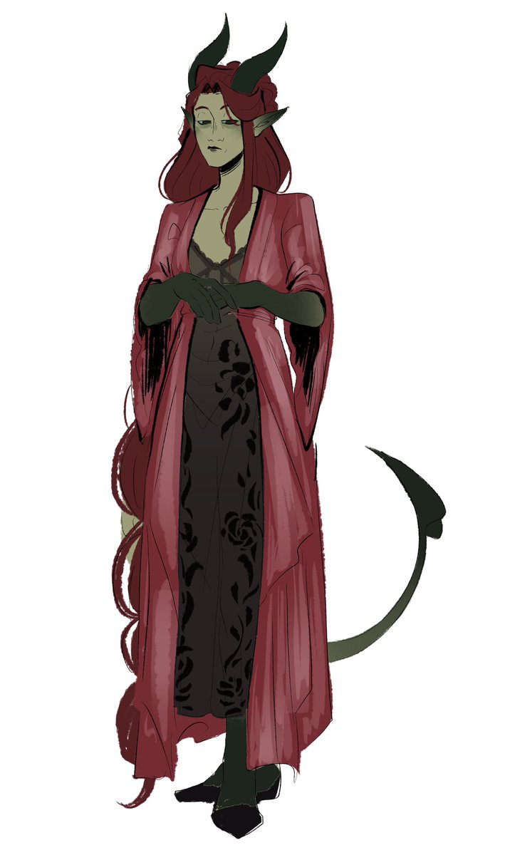 Continuing to design an outfit for roza everyday until I’m employed