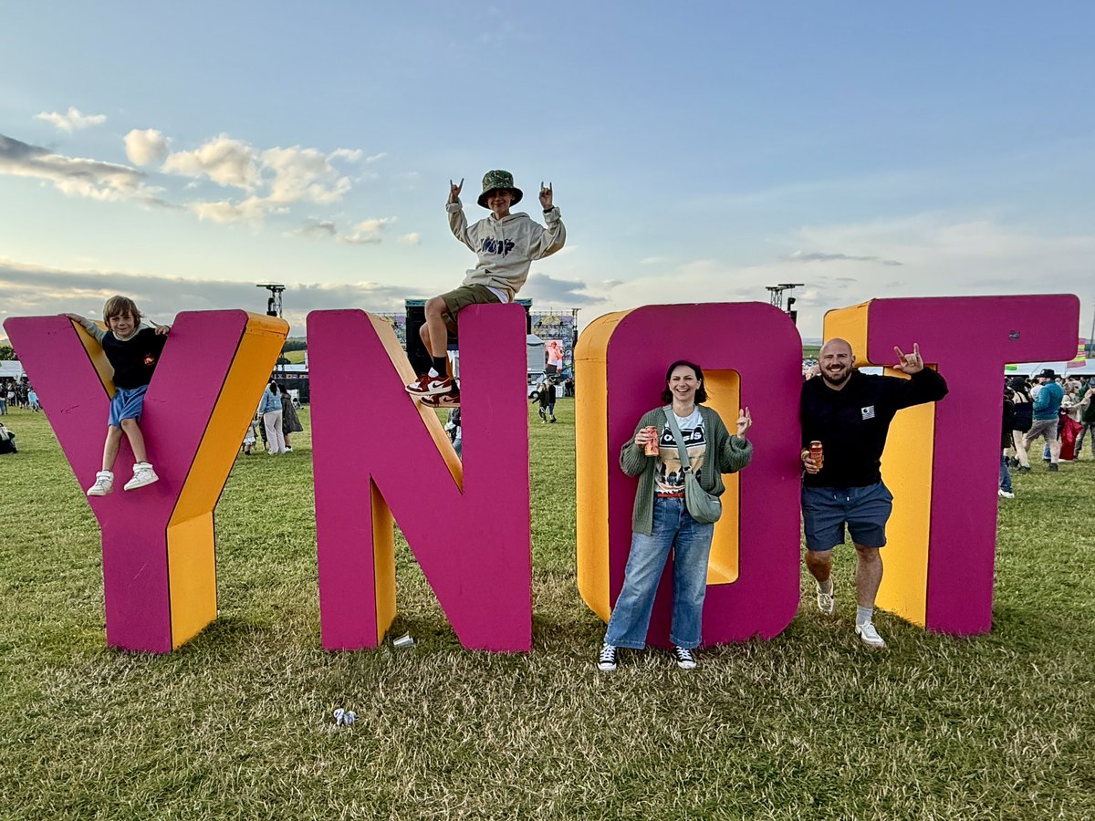 Back at <a href="/ynotfestival/">Y Not Festival ⚡</a> - best weekend of the year!