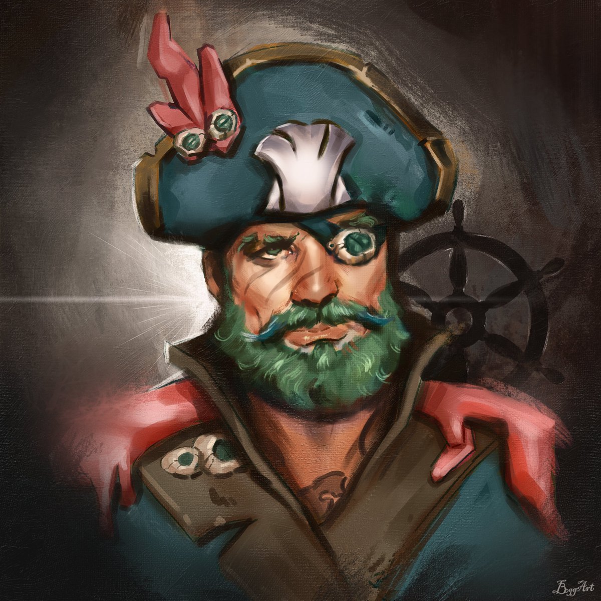 BoggArt - COMMISSIONS OPEN (@boggart2dapoint) on Twitter photo ⚓Captain Fishhook — once a merchant, now a legend marked by the sea. Coral-crowned, cursed, and chasing whispers across the waves!🌊💀
Commission for <a href="/Fishhook_Cook/">Fishhook Cook</a>
🖼️$30 2/3 slots are still available!
#SeaOfThieves #Bemorepirate #commissionsopen #portrait #digitalart ⚓Captain Fishhook — once a merchant, now a legend marked by the sea. Coral-crowned, cursed, and chasing whispers across the waves!🌊💀
Commission for <a href="/Fishhook_Cook/">Fishhook Cook</a>
🖼️$30 2/3 slots are still available!
#SeaOfThieves #Bemorepirate #commissionsopen #portrait #digitalart