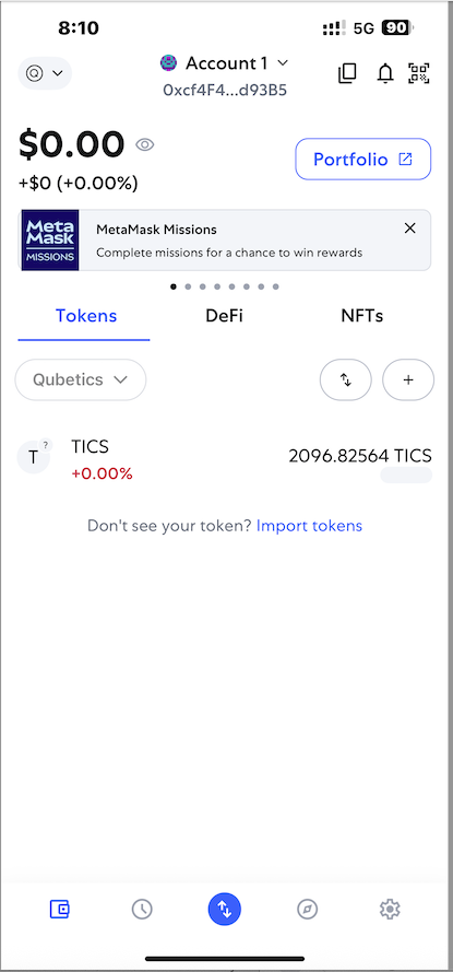 contractorDave1's tweet photo. @qubetics So I got over 10% of my tokens, however, $0.00 Value? https://t.co/4H1tw09fw9