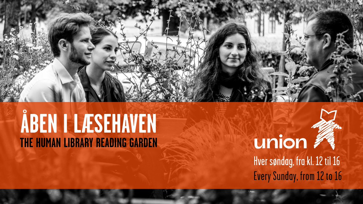 TheHumanLibrary's tweet image. Remember the Human Library´s Reading Garden in Copenhagen is open every Sunday from noon to 4 pm and it is free for all.
Drop in and grab a book or two to explore our diversity and find answers to your questions.
#UnjudgeSomeone #HumanLibrary #ReadingGarden #Copenhagen #Sundays