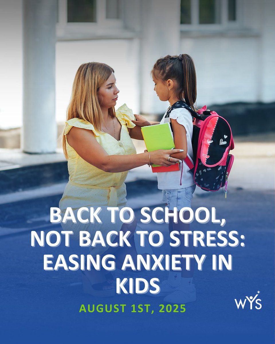 As summer ends, the school year approaches, bringing both excitement and anxiety for many children. Check out our blog for effective strategies to ease anxiety.

Read more at westernyouthservices.org/blog/