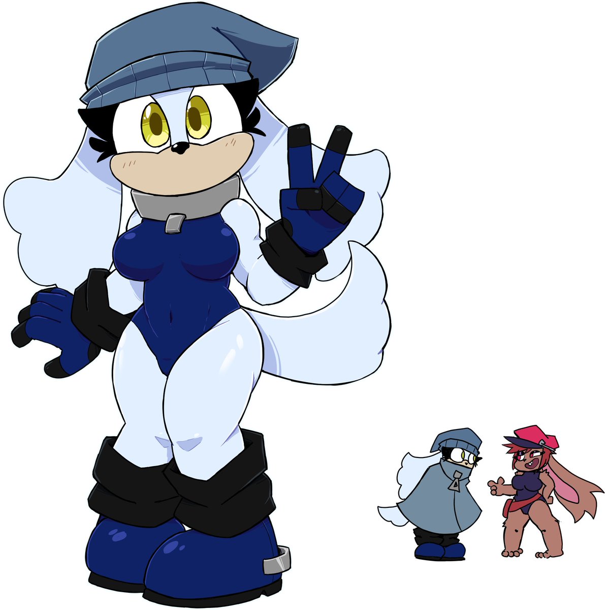 rgb_tato's tweet photo. @CristalBallMii 
@JoshToons25 
@Chocomongl 
SillySnailGoober (on artfight) https://t.co/hKQAVW6pI6