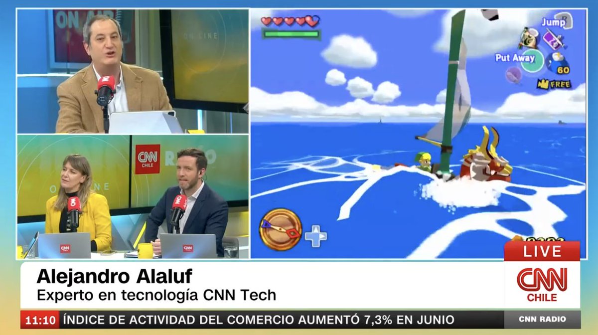 CNNChile's tweet photo. 📱💻 ¡Conéctate con #CNNTech! Hoy debuta el comentario semanal de @aalaluf, que te cuenta en CNN Chile Radio tips para que navegues en tecnología, juegos, innovación de punta y mucho más.
Míralo en directo acá: https://t.co/GWGPzLvjfT https://t.co/tvUlAaSo4Y