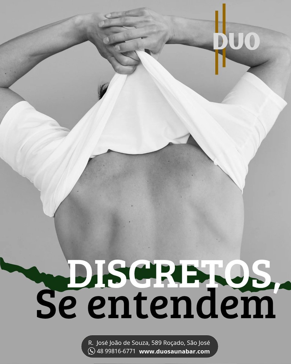 Duobarfloripa's tweet photo. Discretos, se pegam.
Na DUO, o clima começa no olhar e termina onde a imaginação (ou a cabine) deixar.
Tesão sem enrolação. Vem realizar. 🍆💦

⌚Funcionamos de TERÇA a DOMINGO das 14h as 22h ( Segunda Fechado ) 

📍Rua José João de Souza, 589 Rocado - São José https://t.co/rHZ1ZniARX