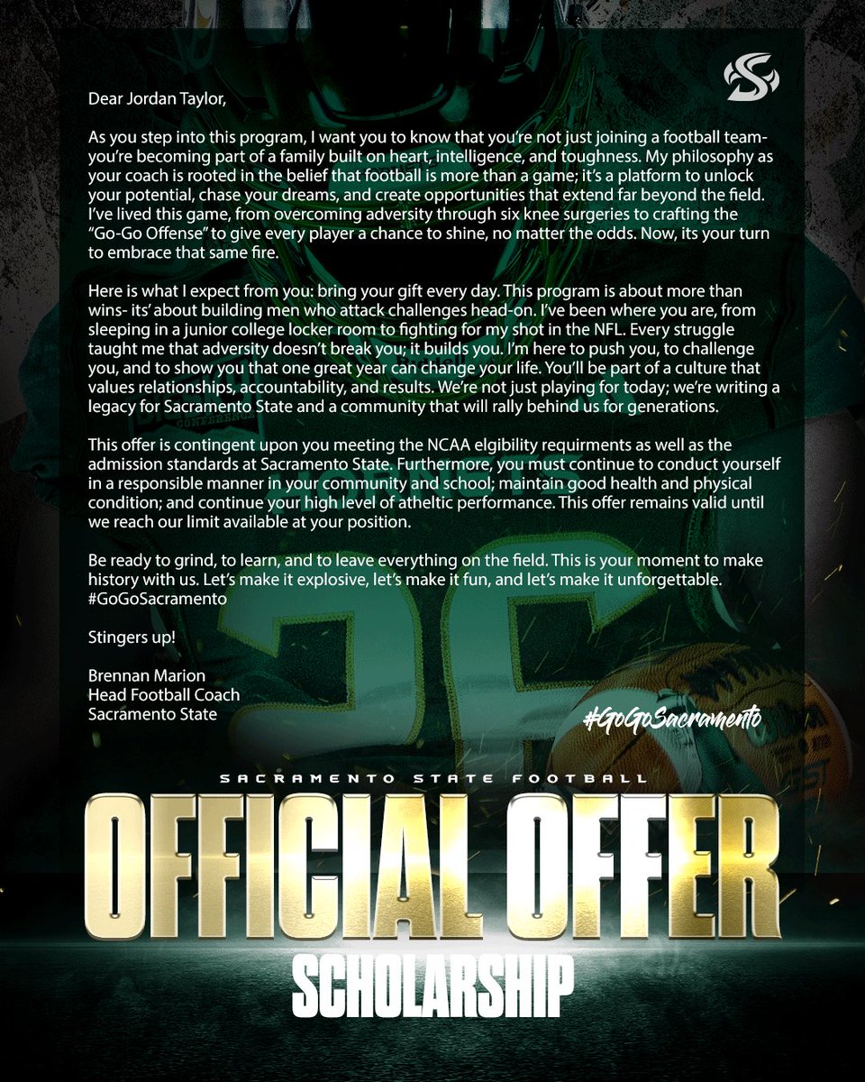 Truly blessed !🙏🏾 #GoGoSacramento #StingersUp <a href="/BrennanMarion4/">Coach Marion</a>