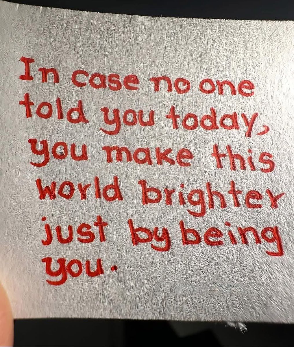 Thank you for 'being' YOU. 🥰