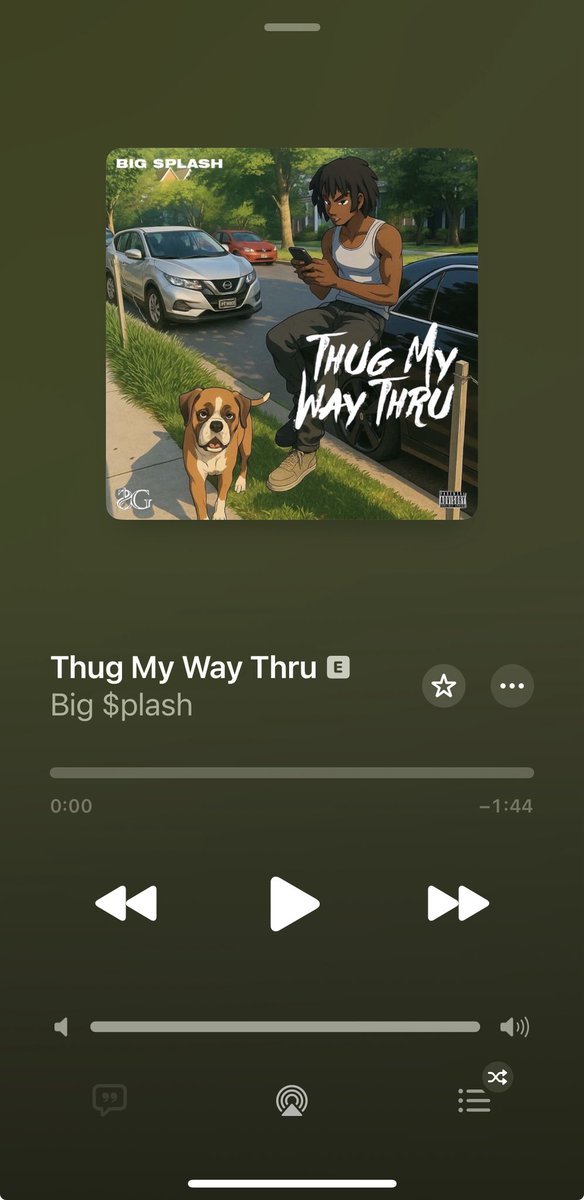 _bigsplash_'s tweet photo. Big $plash - “Thug My Way Thru” (Official Single) Out Now on all Streaming Platforms⛈️ 

https://t.co/ga3U8mleRV https://t.co/vxyHEZvDoV
