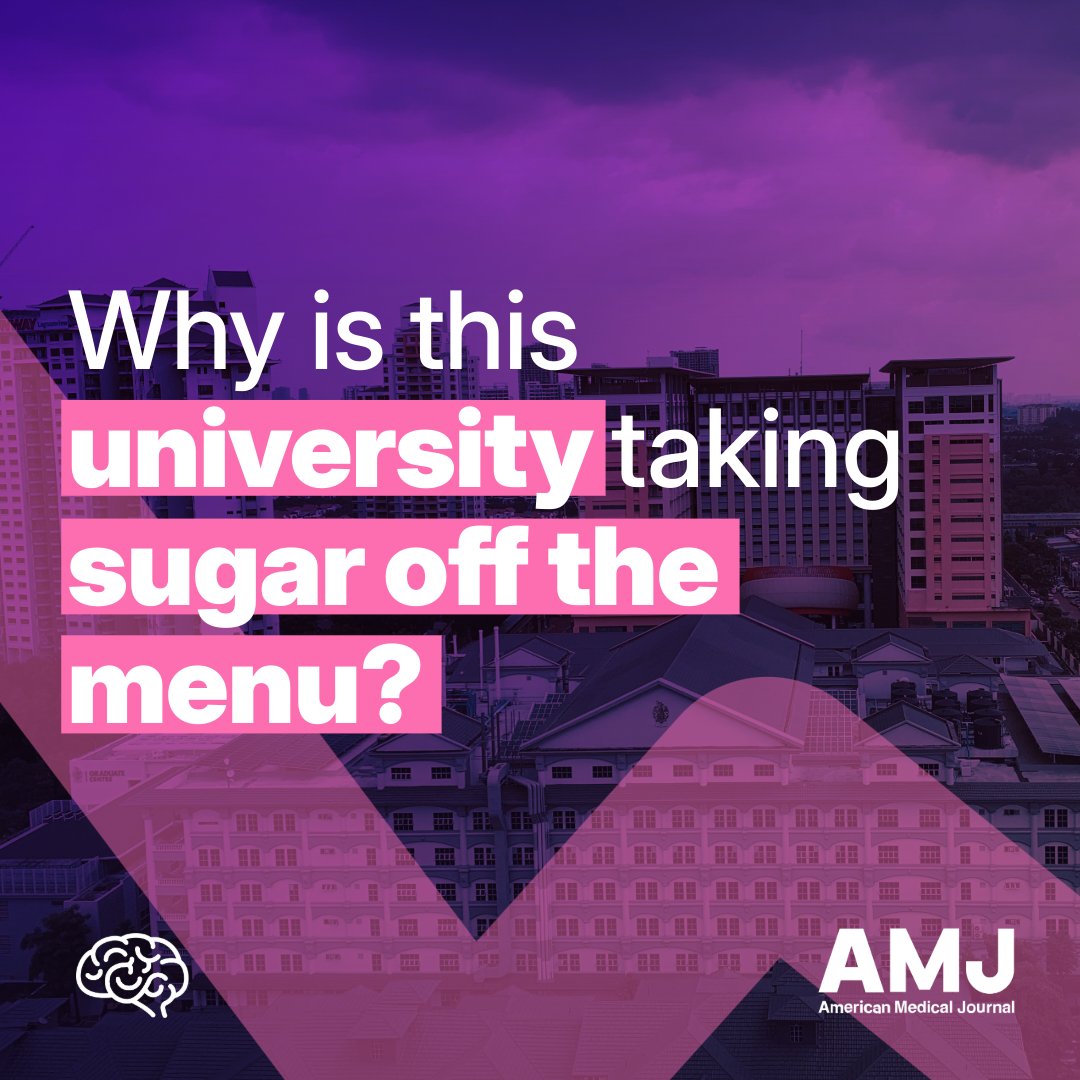 American Medical Journal (@amj_reviews) on Twitter photo Malaysia is tackling high salt and sugar intake on <a href="/SunwayU/">Sunway University</a> campus by transforming menus in the canteen.
If successful, this could become a model for healthier food environments in other universities and institutions.
Find out more: hubs.la/Q03zZsrG0 Malaysia is tackling high salt and sugar intake on <a href="/SunwayU/">Sunway University</a> campus by transforming menus in the canteen.
If successful, this could become a model for healthier food environments in other universities and institutions.
Find out more: hubs.la/Q03zZsrG0