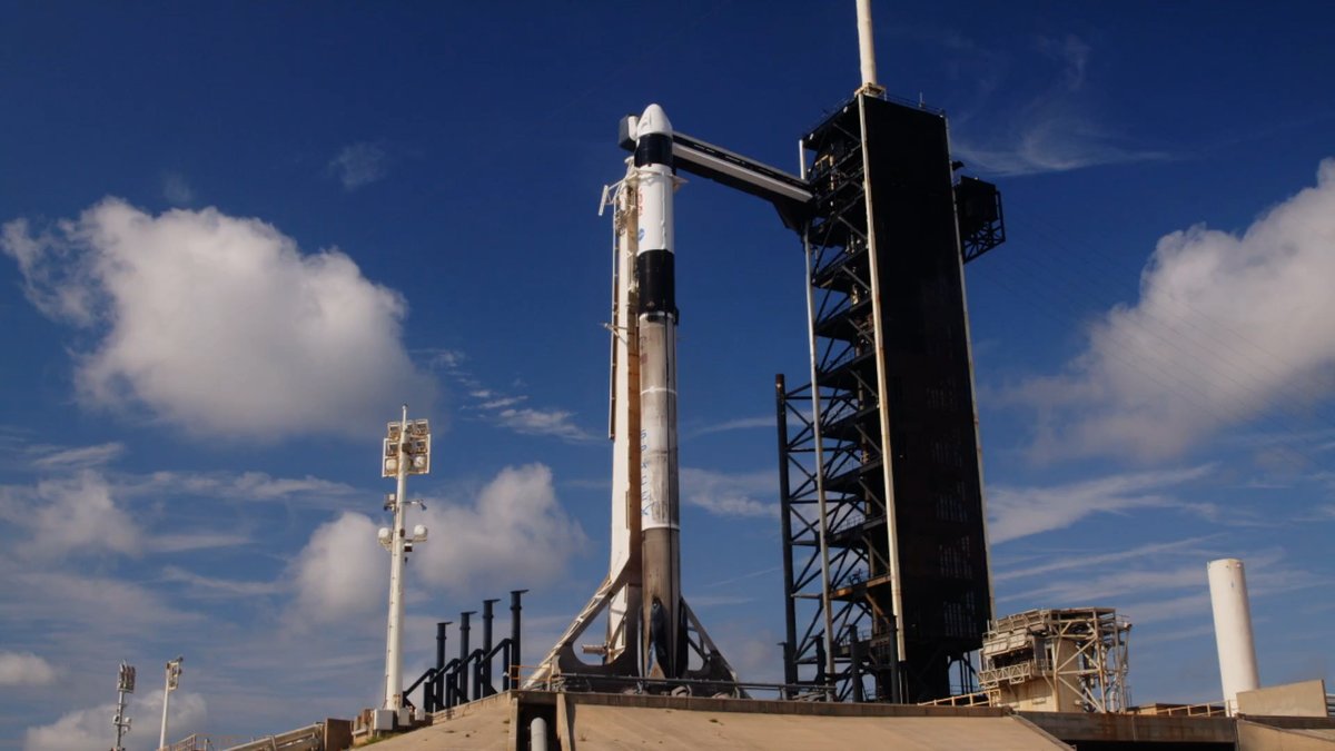 "GO" for launch!

<a href="/NASA/">NASA</a>'s <a href="/SpaceX/">SpaceX</a> #Crew11 launch, set for 11:43am ET, is now a little less than an hour away.

Launch weather officers with <a href="/SLDelta45/">Space Launch Delta 45</a> continue to predict a 60% chance of favorable weather conditions at the launch pad for liftoff.