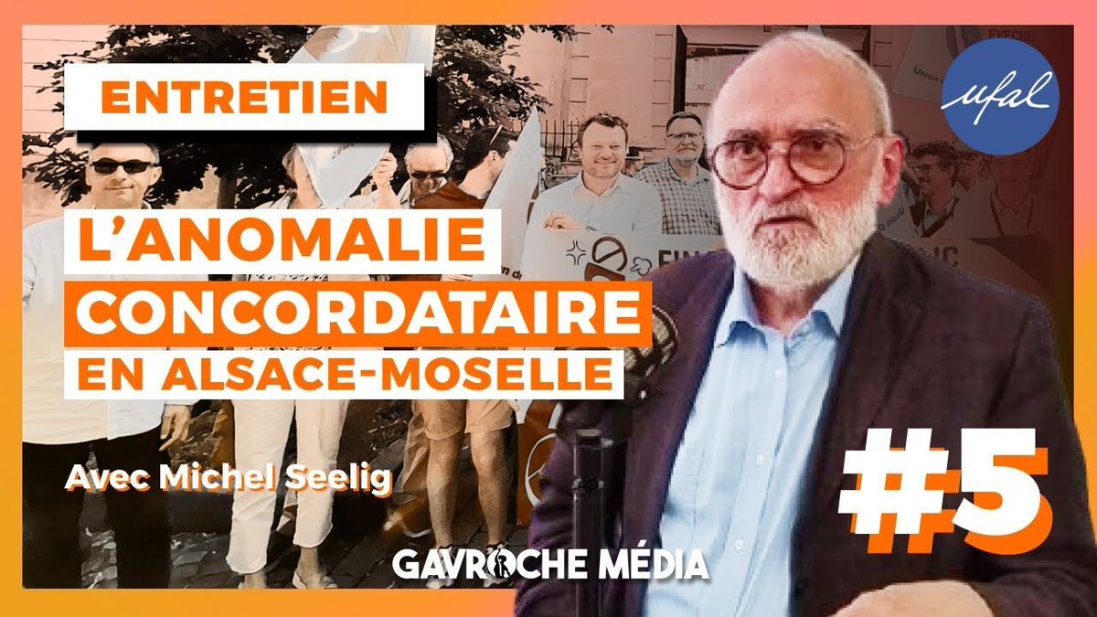 Gavroche (@gavroche_media) on Twitter photo Les impôts de TOUS les Français financent les cultes en Alsace et en Moselle ! Une dérogation au principe de laïcité...
On en apprend plus sur le droit local alsaco-mosellan avec Michel Seelig (<a href="/comitelaicite/">Comité Laïcité République</a>), à l'Université Populaire de l'<a href="/Ufal_org/">UFAL — Union des FAmilles Laïques</a> !
youtube.com/watch?v=IVJ11L… Les impôts de TOUS les Français financent les cultes en Alsace et en Moselle ! Une dérogation au principe de laïcité...
On en apprend plus sur le droit local alsaco-mosellan avec Michel Seelig (<a href="/comitelaicite/">Comité Laïcité République</a>), à l'Université Populaire de l'<a href="/Ufal_org/">UFAL — Union des FAmilles Laïques</a> !
youtube.com/watch?v=IVJ11L…