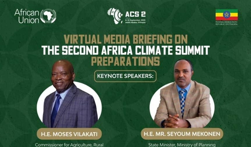 African Union (@_africanunion) on Twitter photo "ACS2 is our moment to lead, innovate, and deliver.ย United by our common interests in achievingย Sustainableย Developmentย Goals and Agenda 2063,ย we must promote inclusive Climate Governance that leaves no one behind for the Africa We Want."
- ๐.๐. <a href="/MosesVilakati/">H.E Moses Vilakati</a> , Commissioner "ACS2 is our moment to lead, innovate, and deliver.ย United by our common interests in achievingย Sustainableย Developmentย Goals and Agenda 2063,ย we must promote inclusive Climate Governance that leaves no one behind for the Africa We Want."
- ๐.๐. <a href="/MosesVilakati/">H.E Moses Vilakati</a> , Commissioner