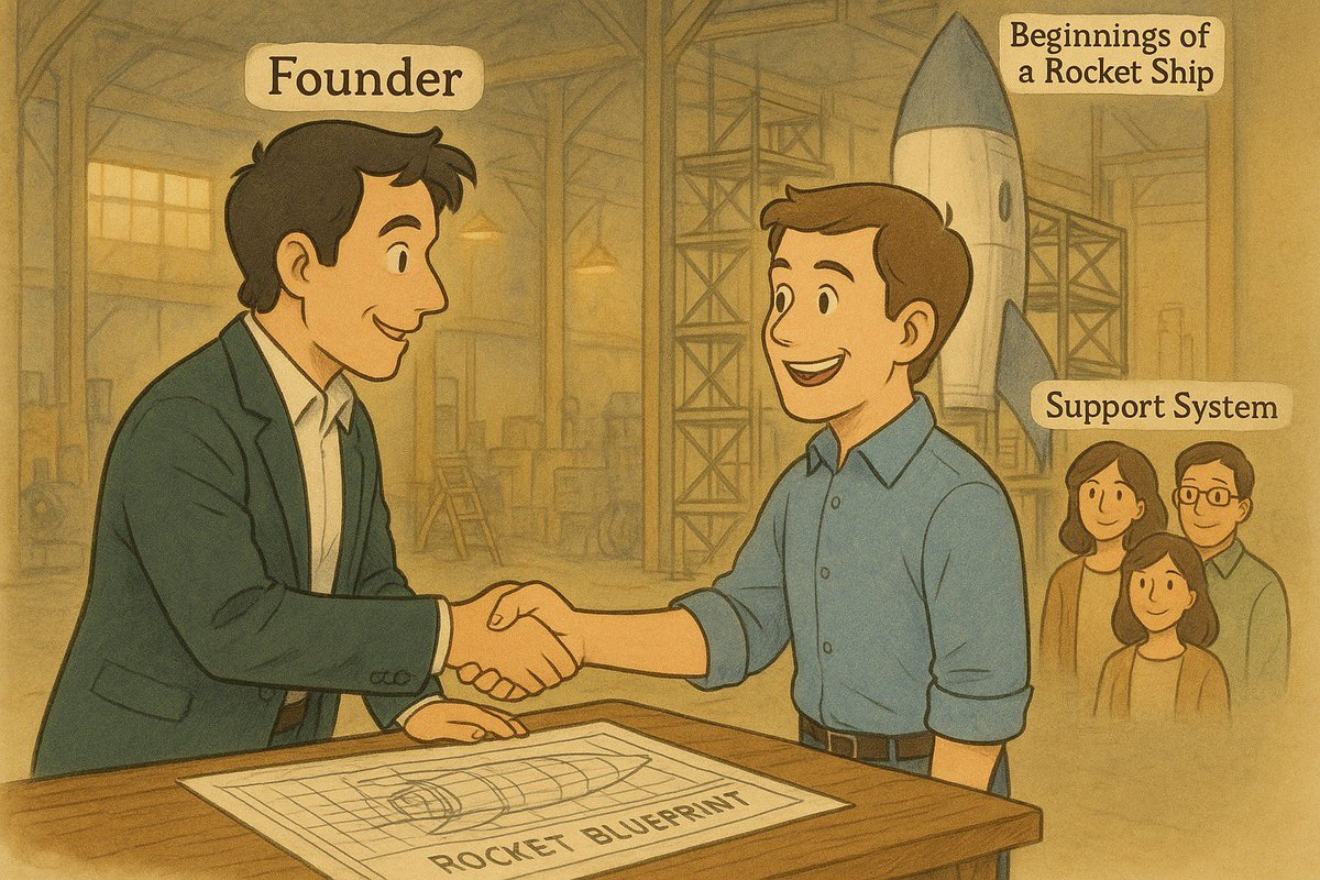 In my humble opinion, recruiting great early employees is harder than landing early customers or investors. The prospective employee sitting across from you isn't evaluating whether your product will help drive efficiency within their organization, or whether you have a sound