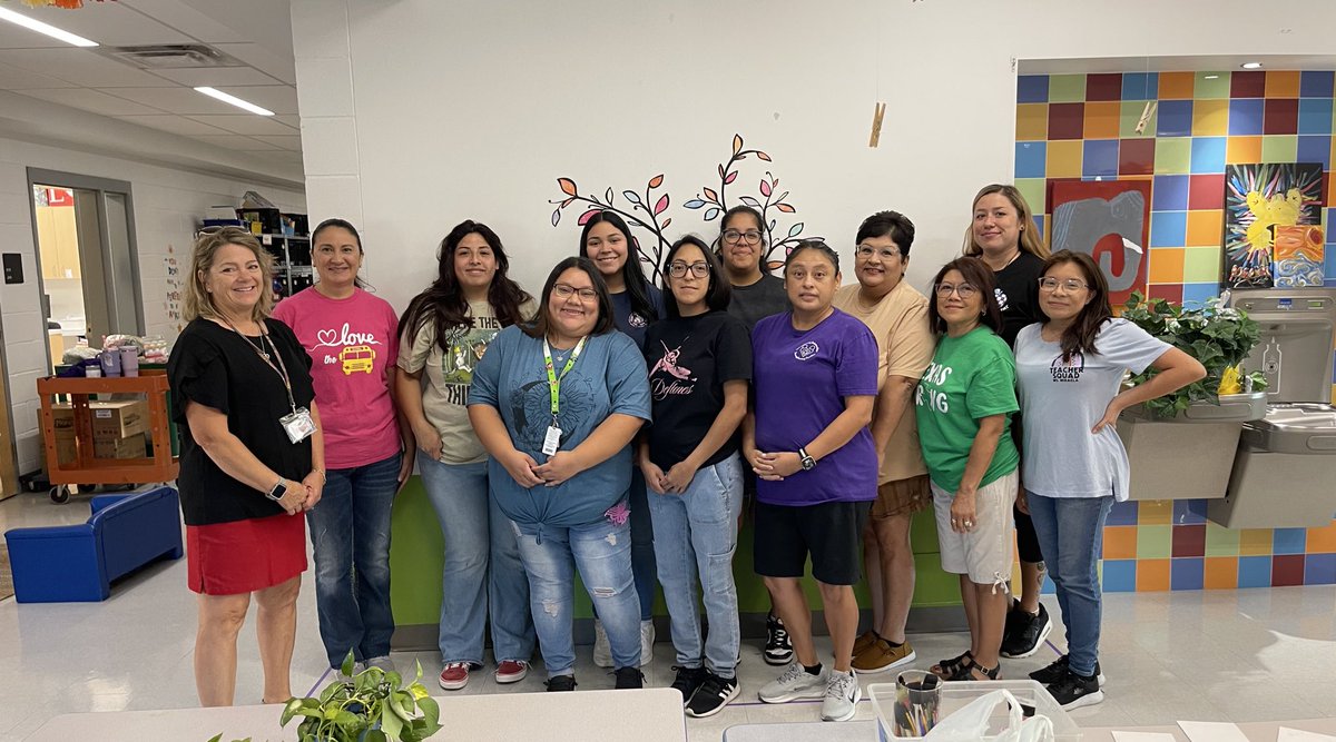 Today is the first day back for our amazing Child Development Center staff! They’re hard at work getting everything ready to welcome back their little learners.