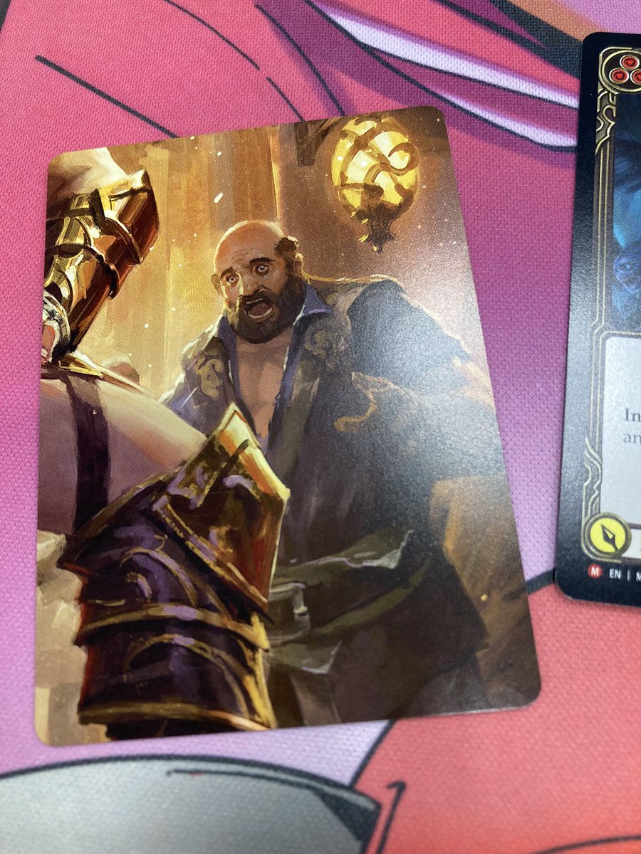 Verdance player have 🦶
But guardian players have THIGH 🦵

#fabtcg