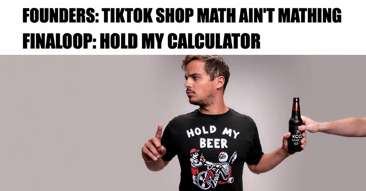 Finaloop (@finaloopteam) on Twitter photo Hey TikTok Shop sellers, you canāt scale what you canāt see.
šSmell that? It's hope.
Help is on it's way.  Stay tuned. Hey TikTok Shop sellers, you canāt scale what you canāt see.
šSmell that? It's hope.
Help is on it's way.  Stay tuned.