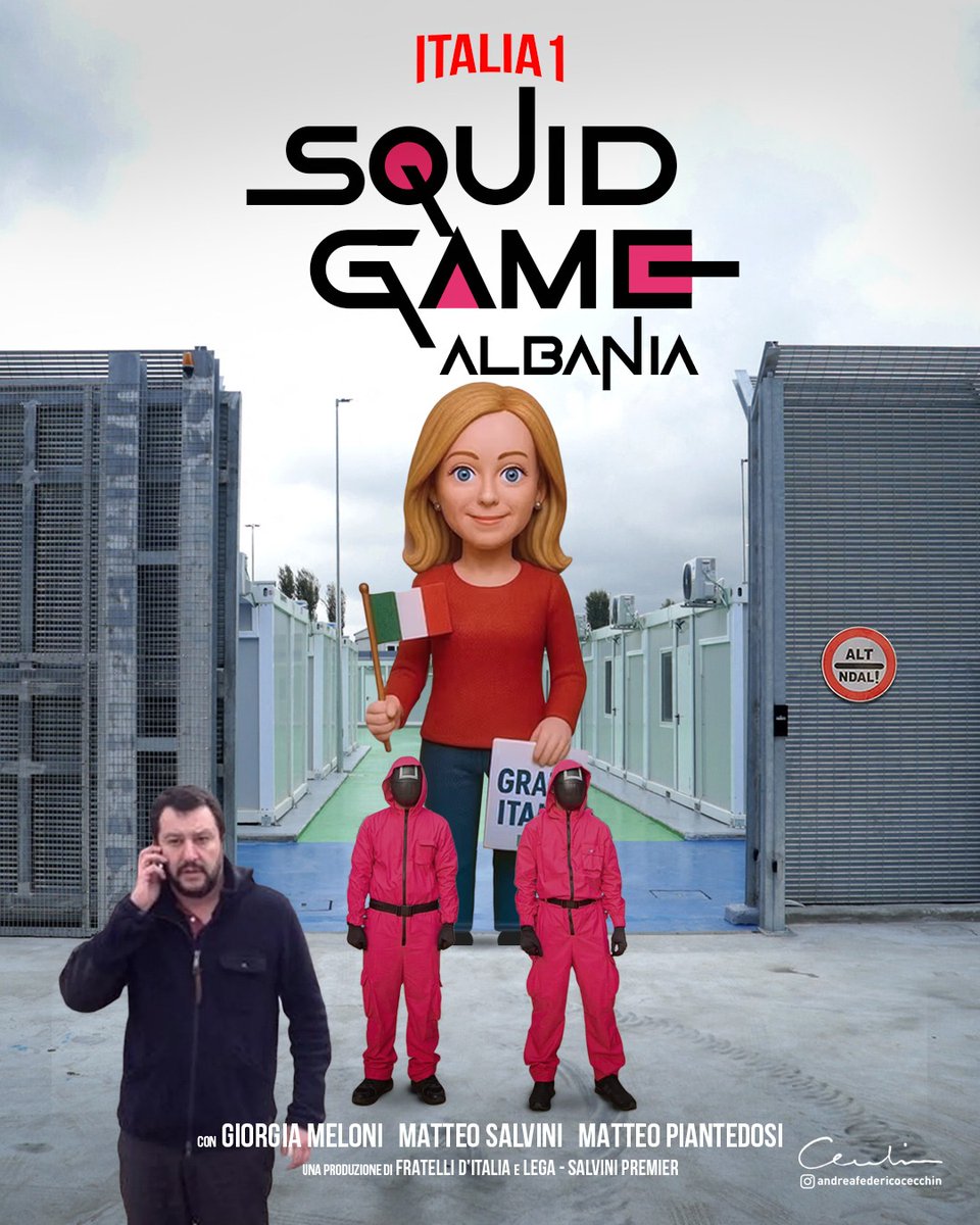 E <a href="/NetflixIT/">Netflix Italia</a> muto!1
.
.
.
#giorgiameloni #matteosalvini #squidgame #meme #memeita #memeitalia #memeitaliani #memes #memesita #memesitalia #memesitaliani #fotografiesegnanti #satira #ironia #commentimemorabili #repgram #lastampagram #propagandalive <a href="/BlobRai3/">Blob</a>
